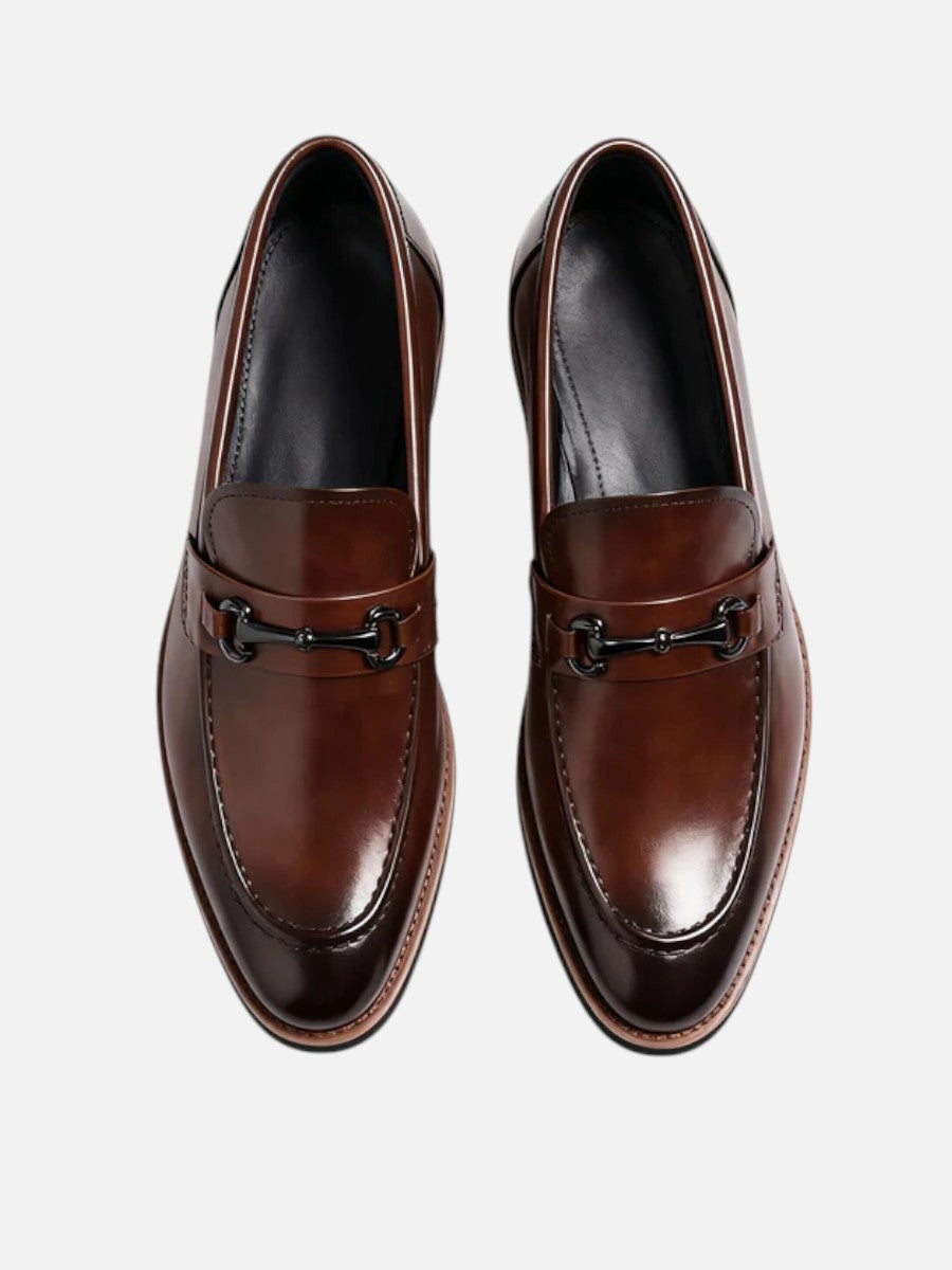 Men's Bit Loafers – Polished Slip On Dress Shoes