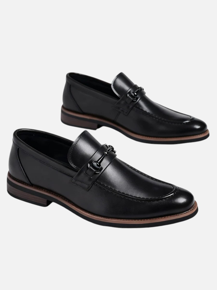 Men's Bit Loafers – Polished Slip On Dress Shoes