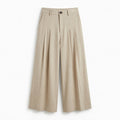 Women's Wide Leg High Waisted Workwear Pants