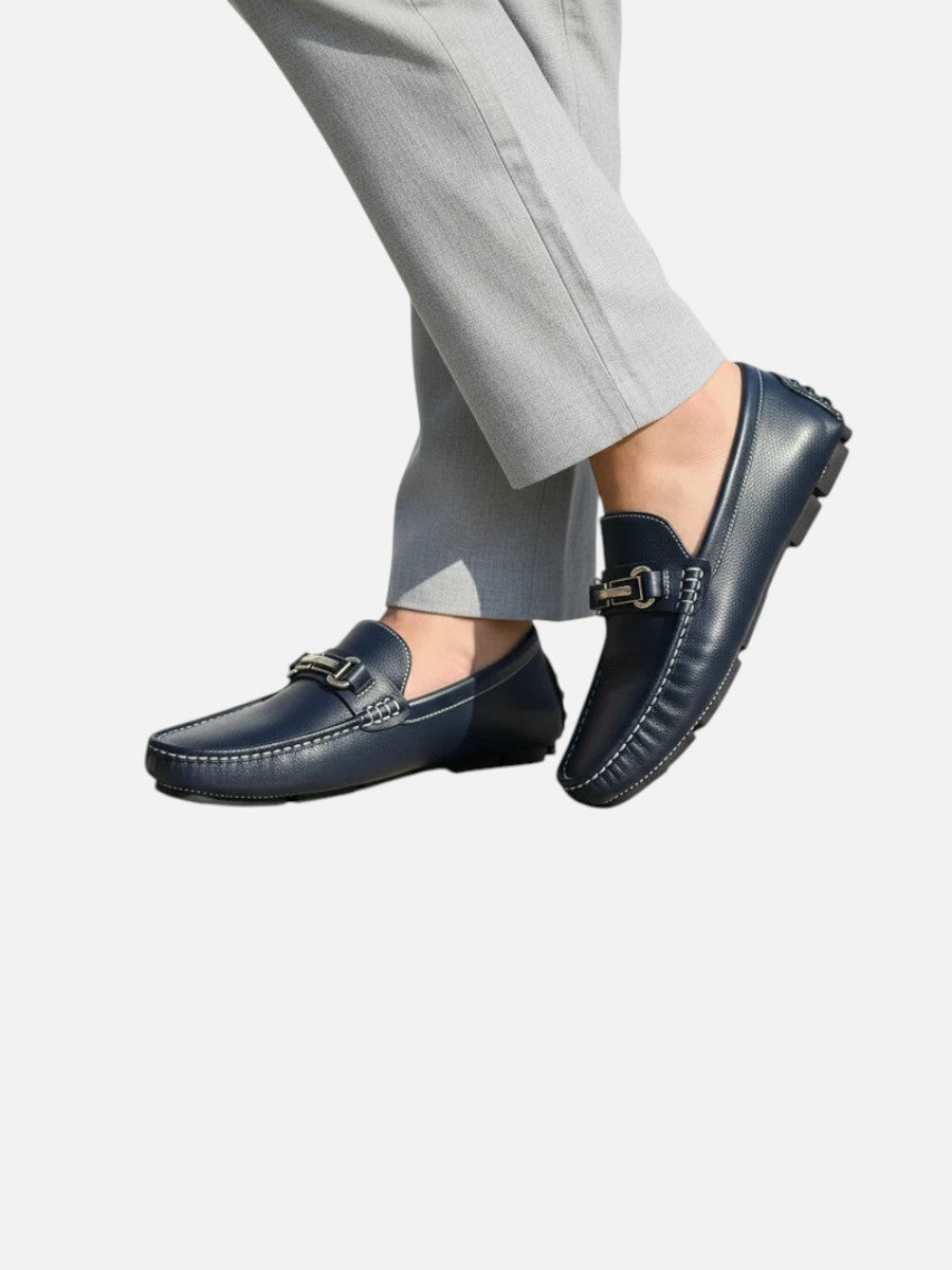 Men's Driving Loafers – Bit Trim with Studded Sole