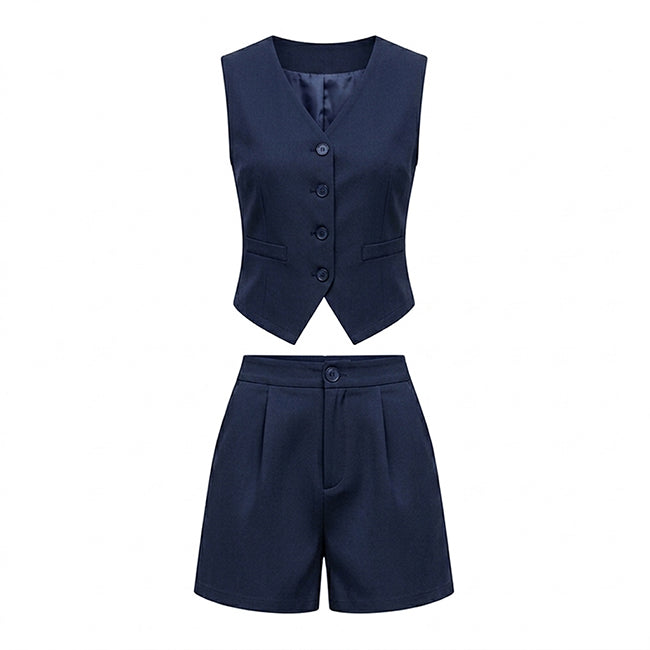 Women's Blazer & Pocket Shorts