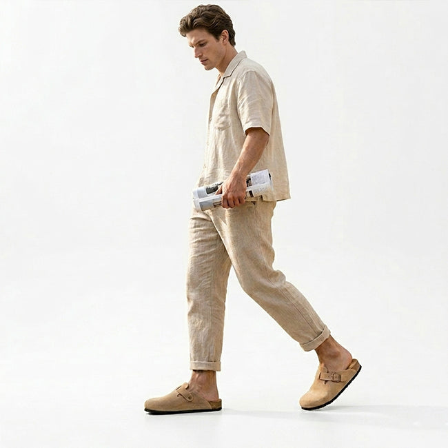 Men's Adjustable Buckle Open Toe Sandals