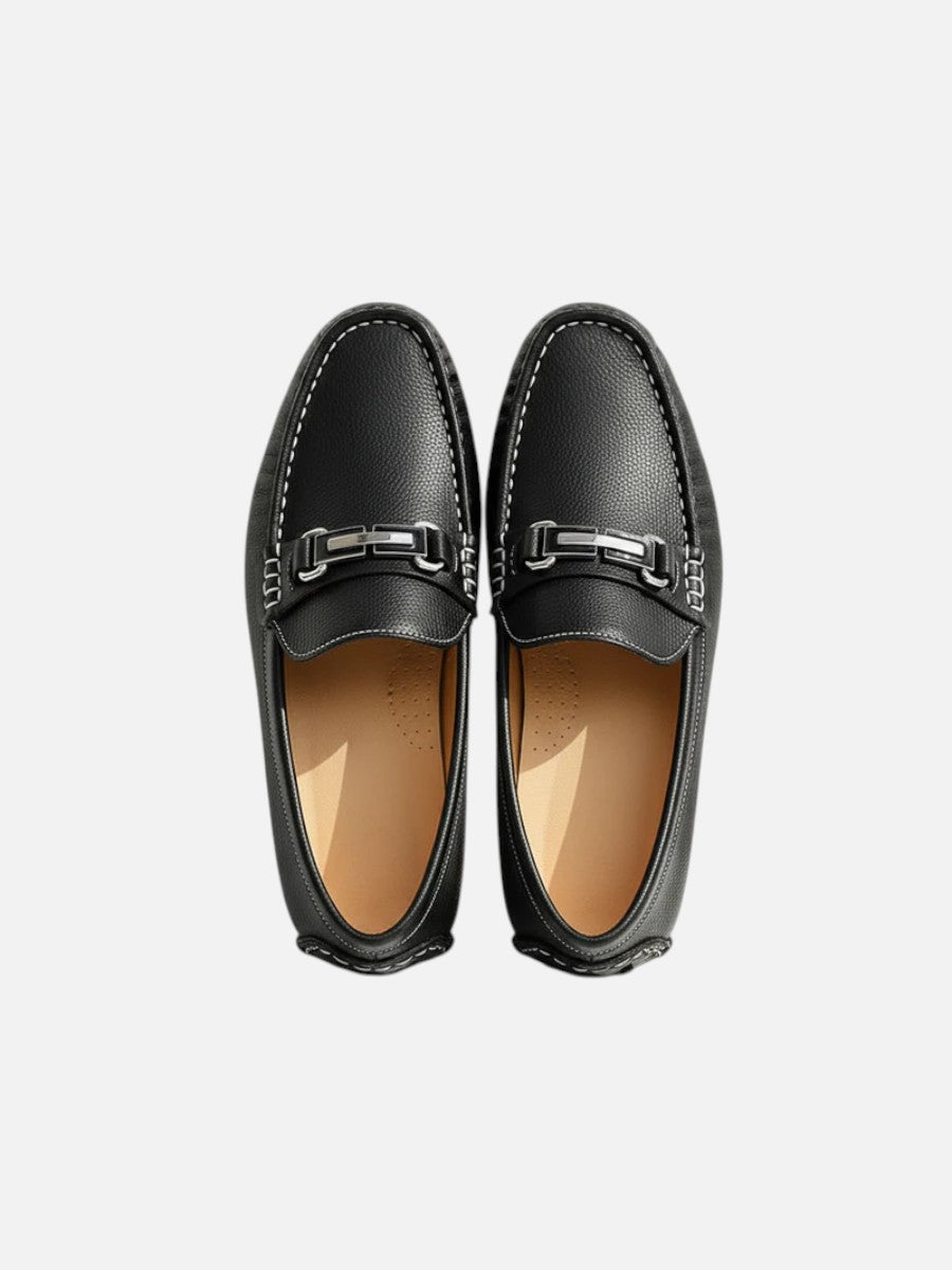 Men's Driving Loafers – Bit Trim with Studded Sole