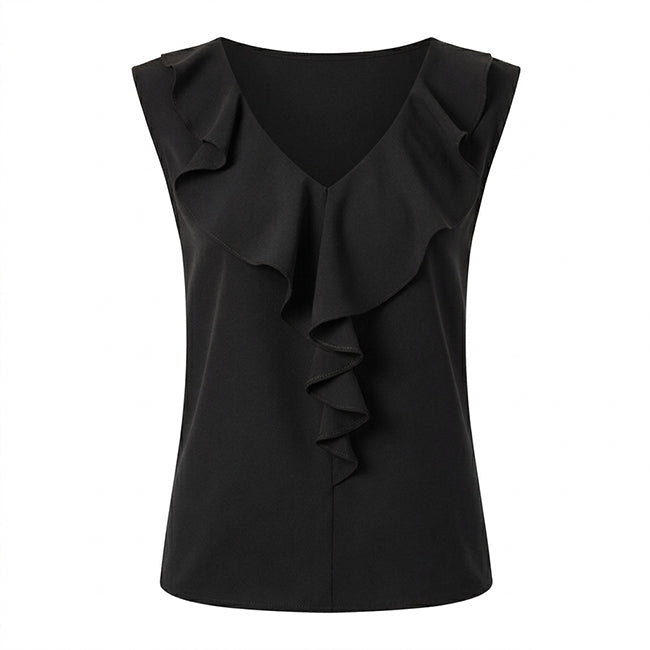 Women's Sleeveless V-Neck Top