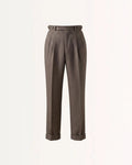 Men's Tailored Wool Blend Trousers – Straight Leg