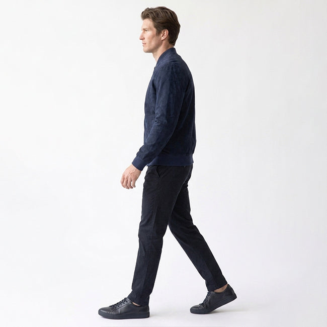 Men’s Stand Collar Zip Casual Lightweight Spring Autumn Outerwear