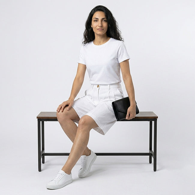 Women's Straight Leg Casual Shorts