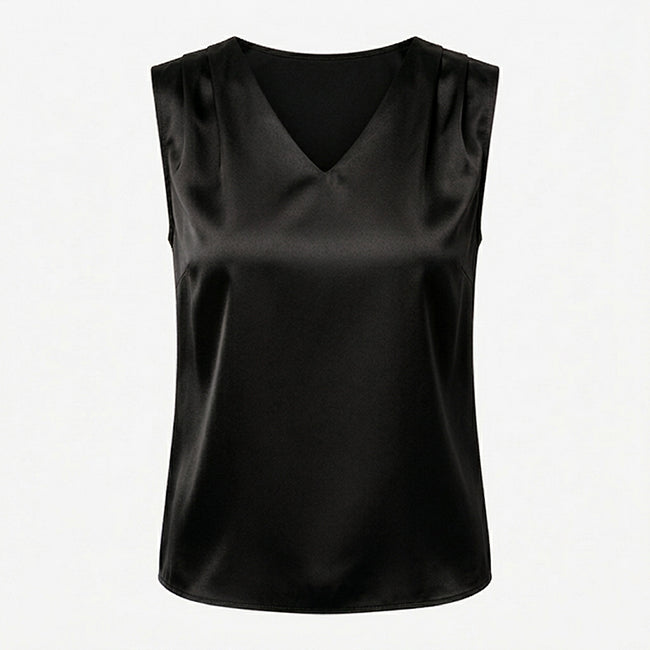 Women's Sleeveless V-Neck Top