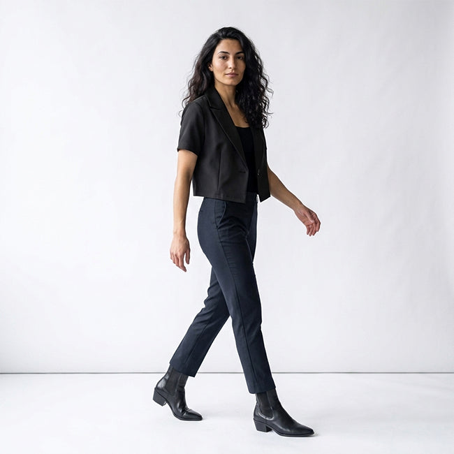 Women's Casual Short Sleeve Jacket