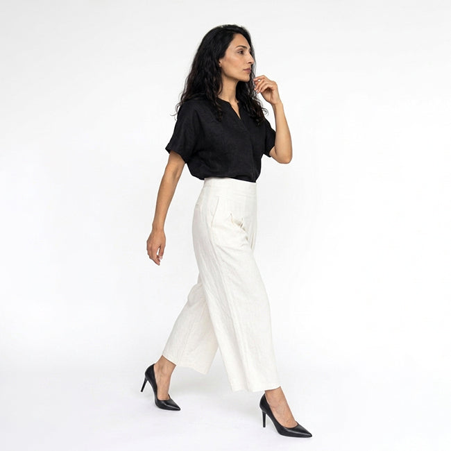 Women's Wide Leg Elastic Waist Pants