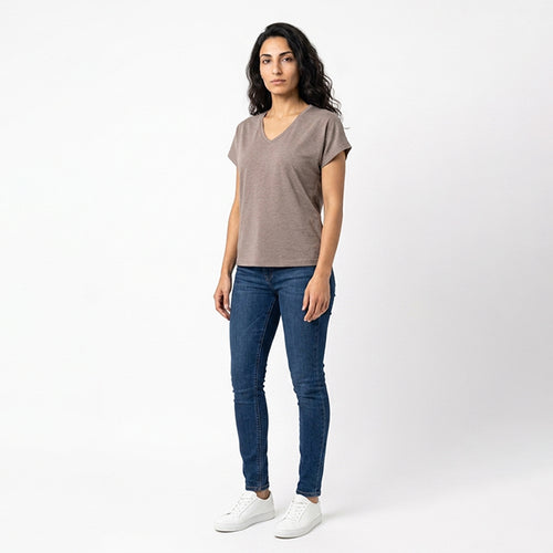 Women's Casual V-Neck Tops
