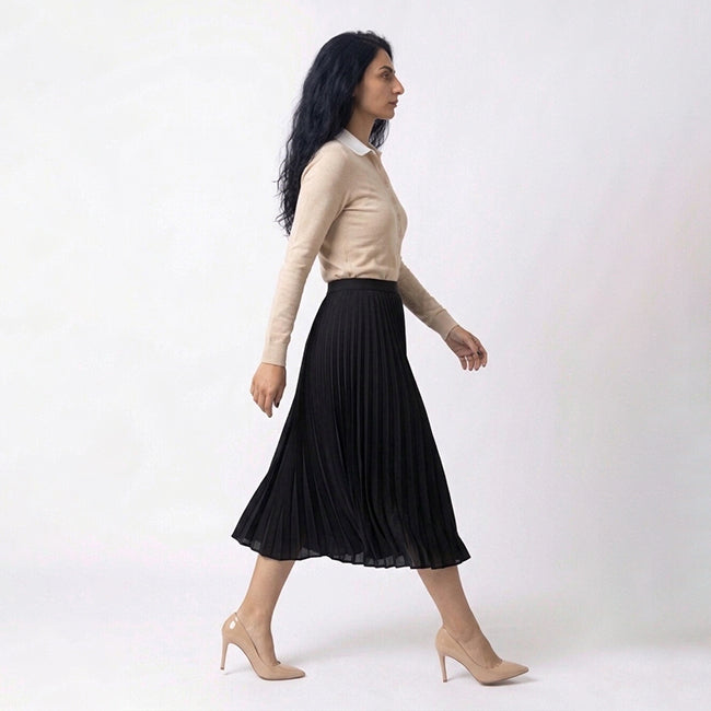 Women's Casual Midi Skirt
