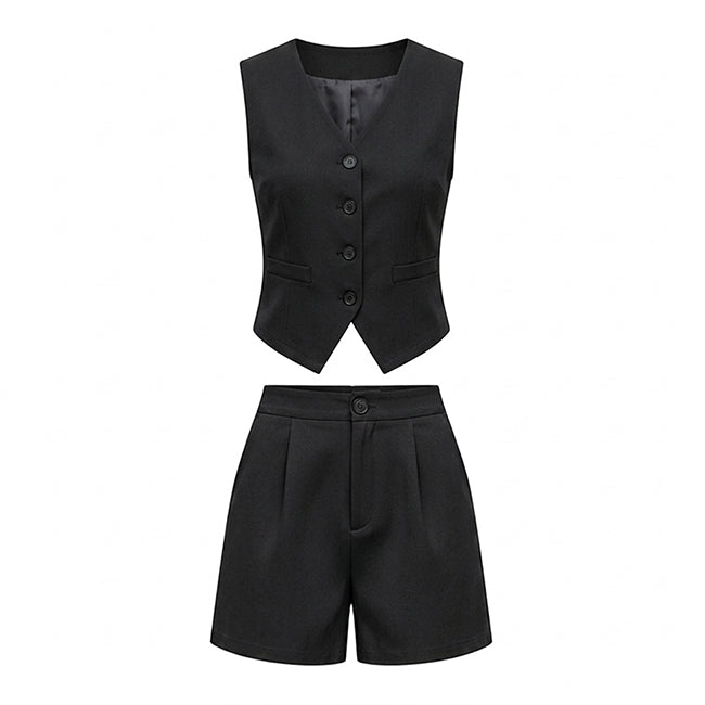 Women's Blazer & Pocket Shorts