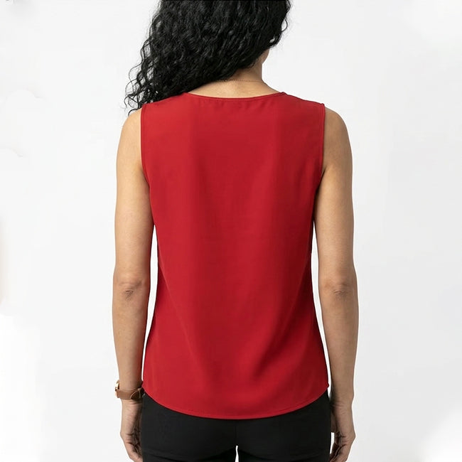 Women's Sleeveless V-Neck Top