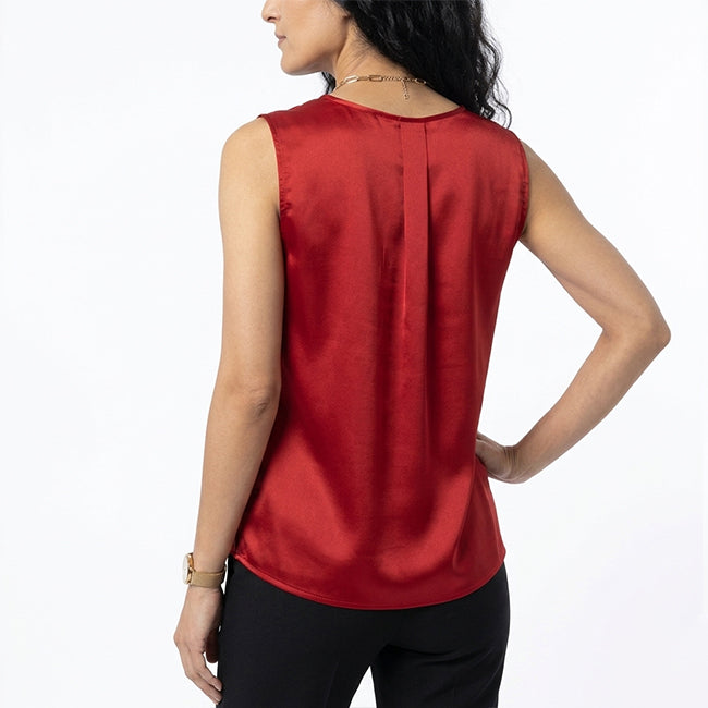 Women's Sleeveless V-Neck Top