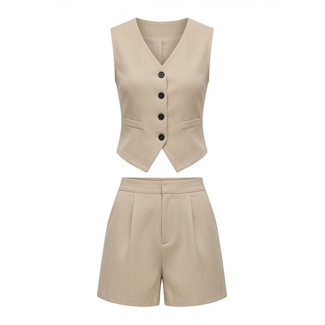 Women's Blazer & Pocket Shorts