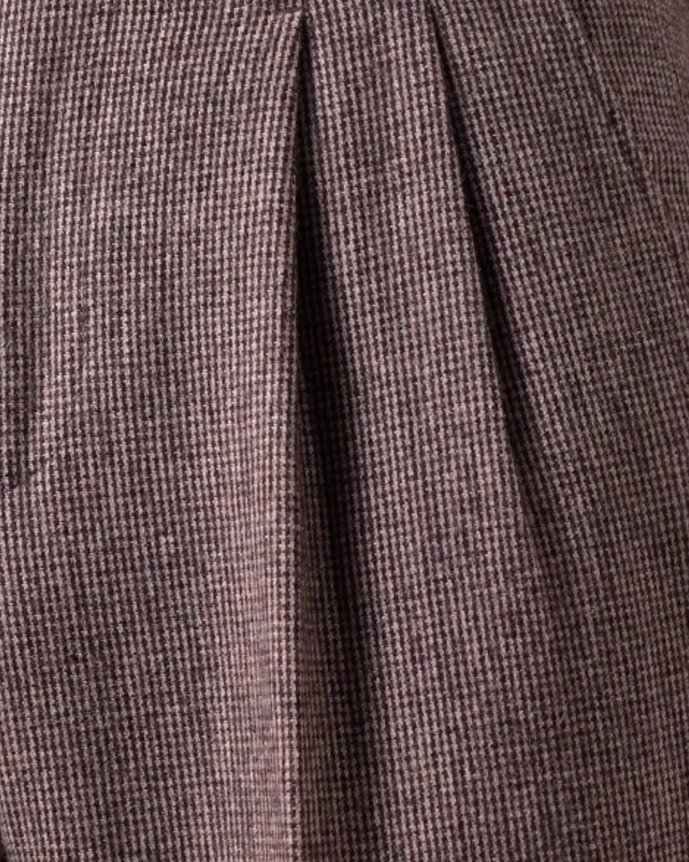 Men's Pleated Wool Blend Trousers – High Waist Tailored Fit