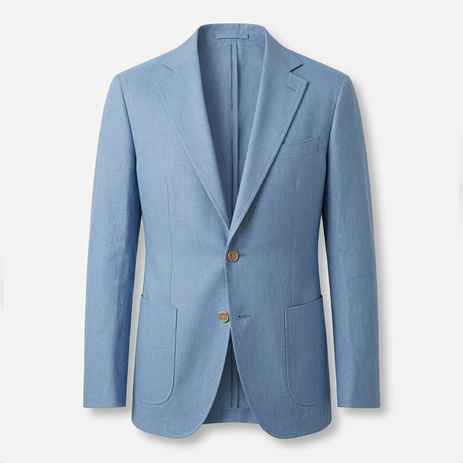 Men's Lightweight Linen Coat