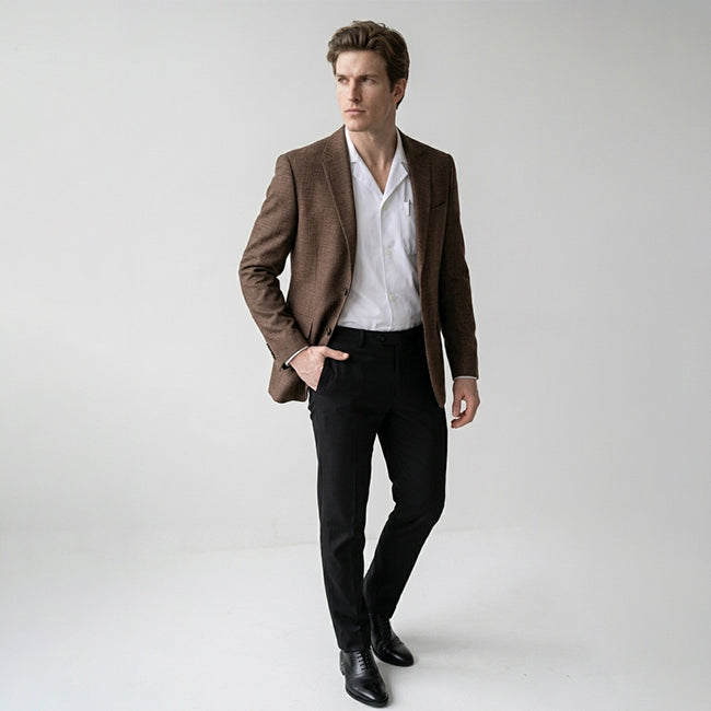Men's Breasted Coat