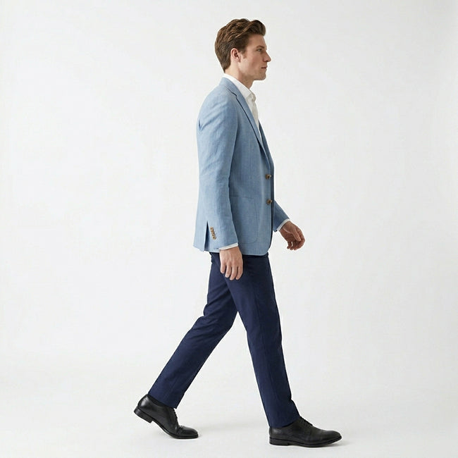Men's Lightweight Linen Coat