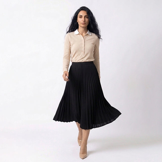 Women's Casual Midi Skirt