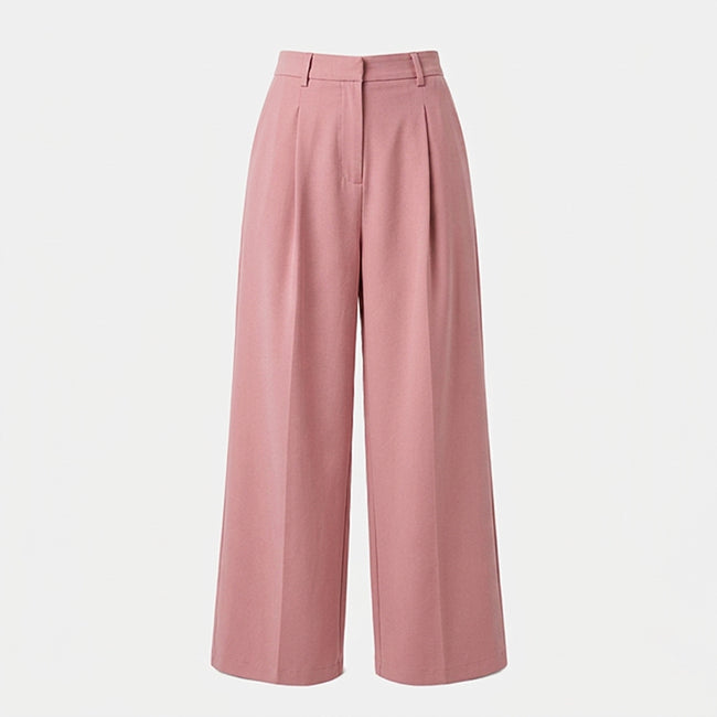 Women's High Waisted  Straight Leg Pants
