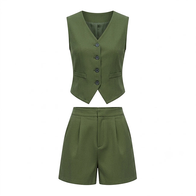 Women's Blazer & Pocket Shorts