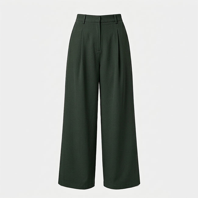 Women's High Waisted  Straight Leg Pants