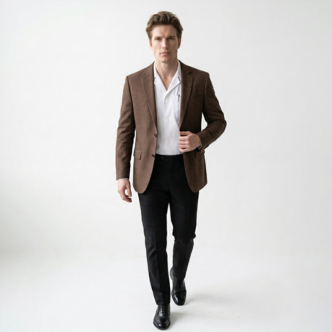 Men's Breasted Coat