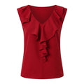 Women's Sleeveless V-Neck Top