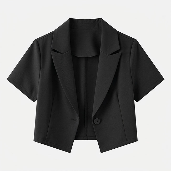 Women's Casual Short Sleeve Jacket
