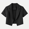 Women's Casual Short Sleeve Jacket