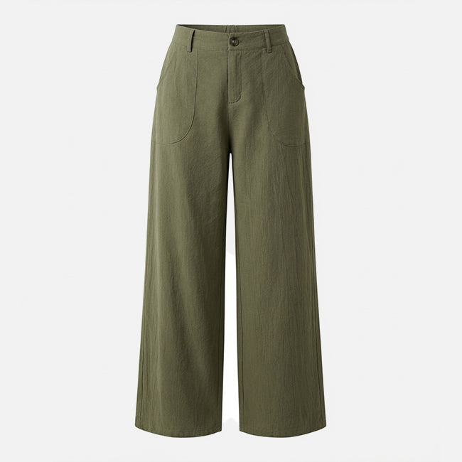 Women's Wide Leg Elastic Waist Pants