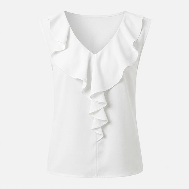 Women's Sleeveless V-Neck Top