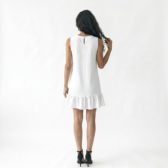Women's Round Neck Midi Dress