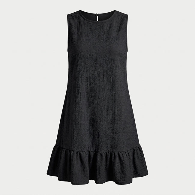 Women's Round Neck Midi Dress