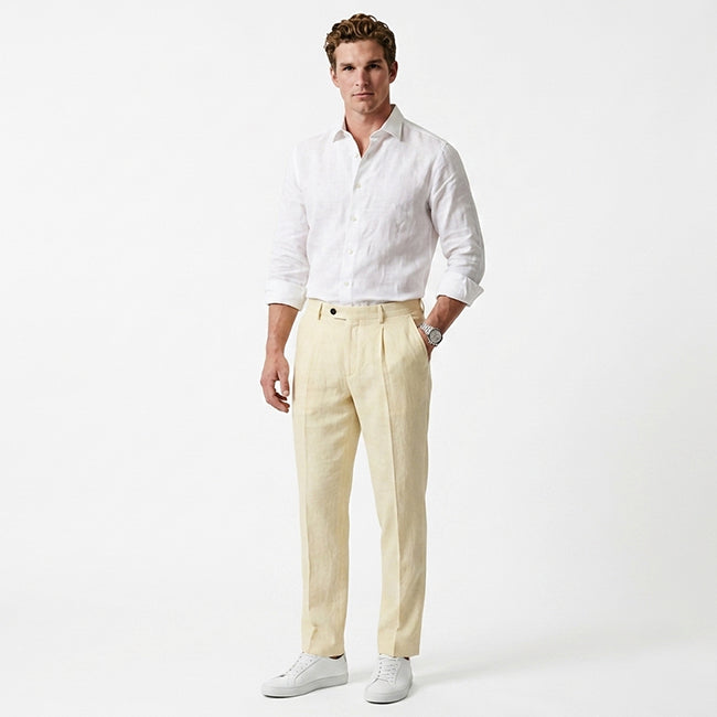 Men's Breathable Straight Leg Summer Pants