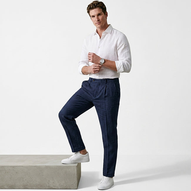 Men's Breathable Straight Leg Summer Pants