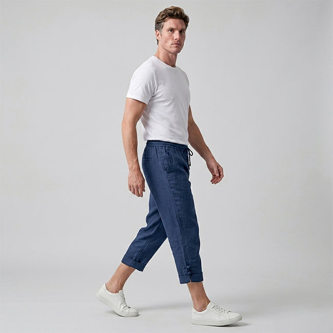 Men's Casual Breathable Capri Shorts