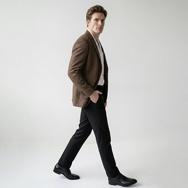 Men's Breasted Coat