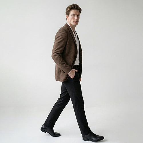 Men's Breasted Coat