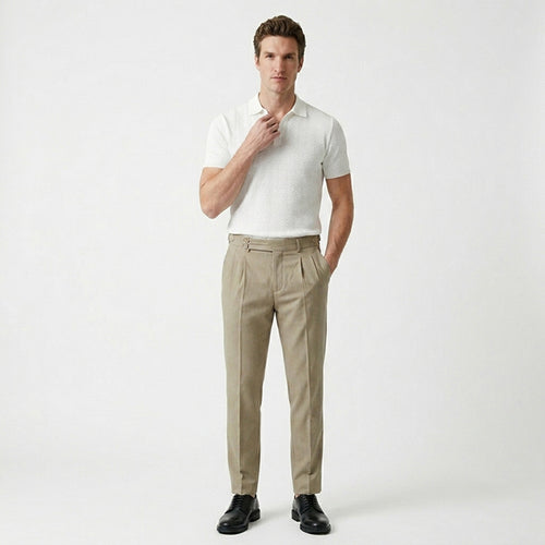 Men's Blend Double Pleated Pants