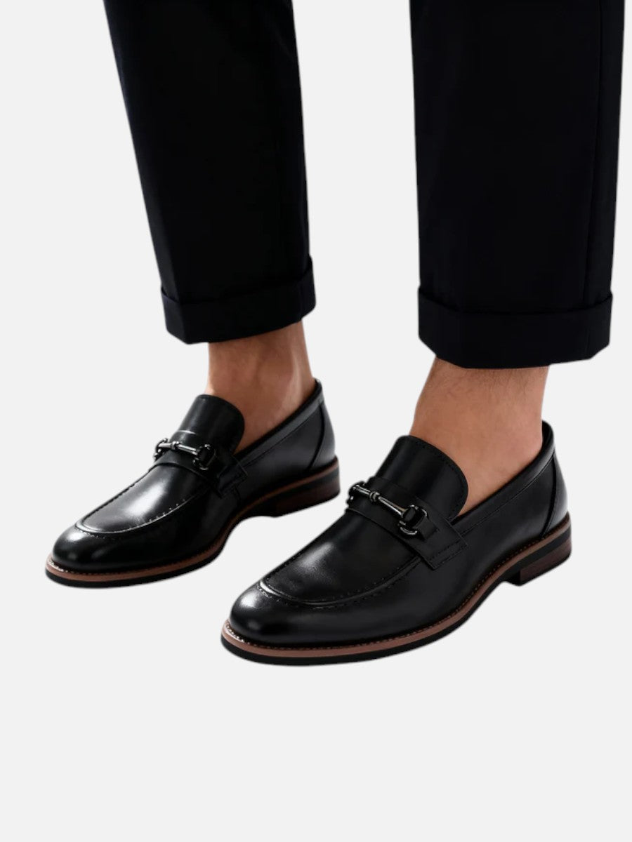 Men's Bit Loafers – Polished Slip On Dress Shoes