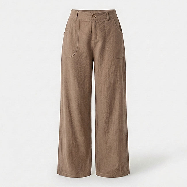 Women's Wide Leg Elastic Waist Pants