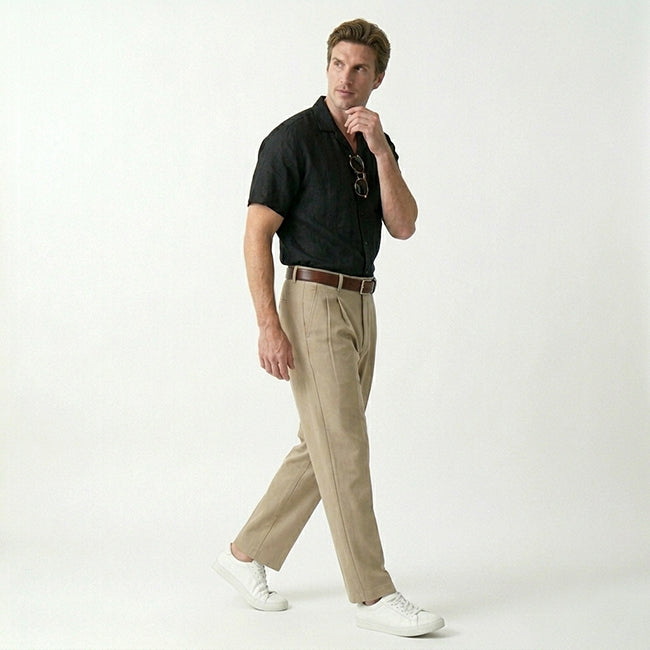 Men's Wide Leg Pants