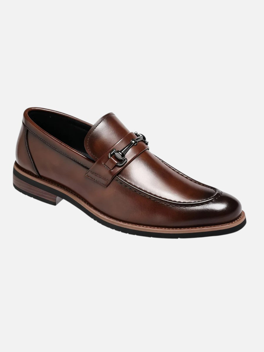 Men's Bit Loafers – Polished Slip On Dress Shoes