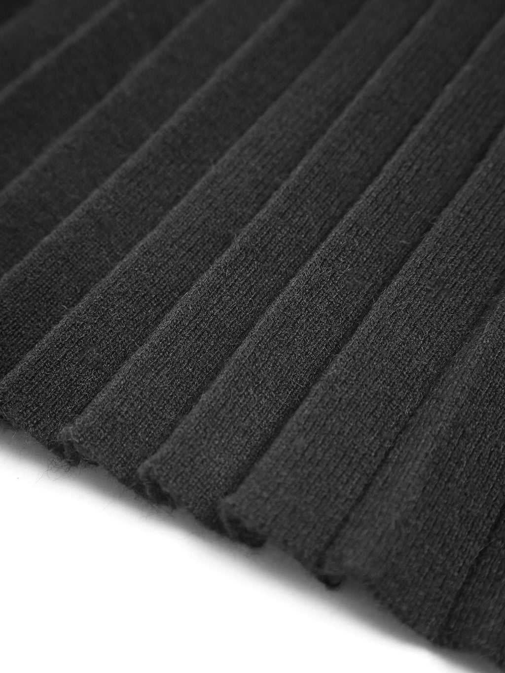 Women's Knitted Co-ord Set in black, view 7