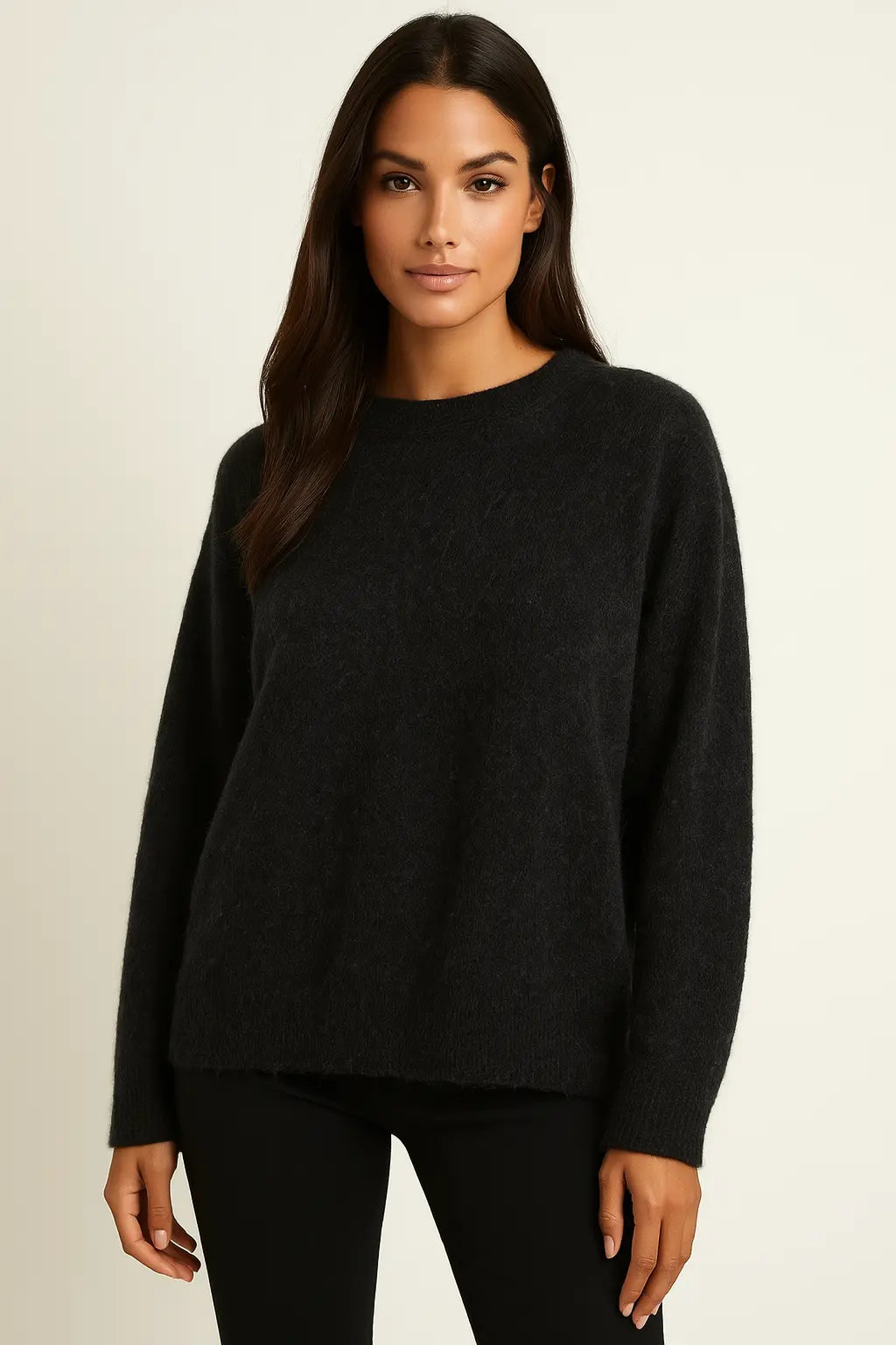 Cozy Fuzzy Knit Sweater