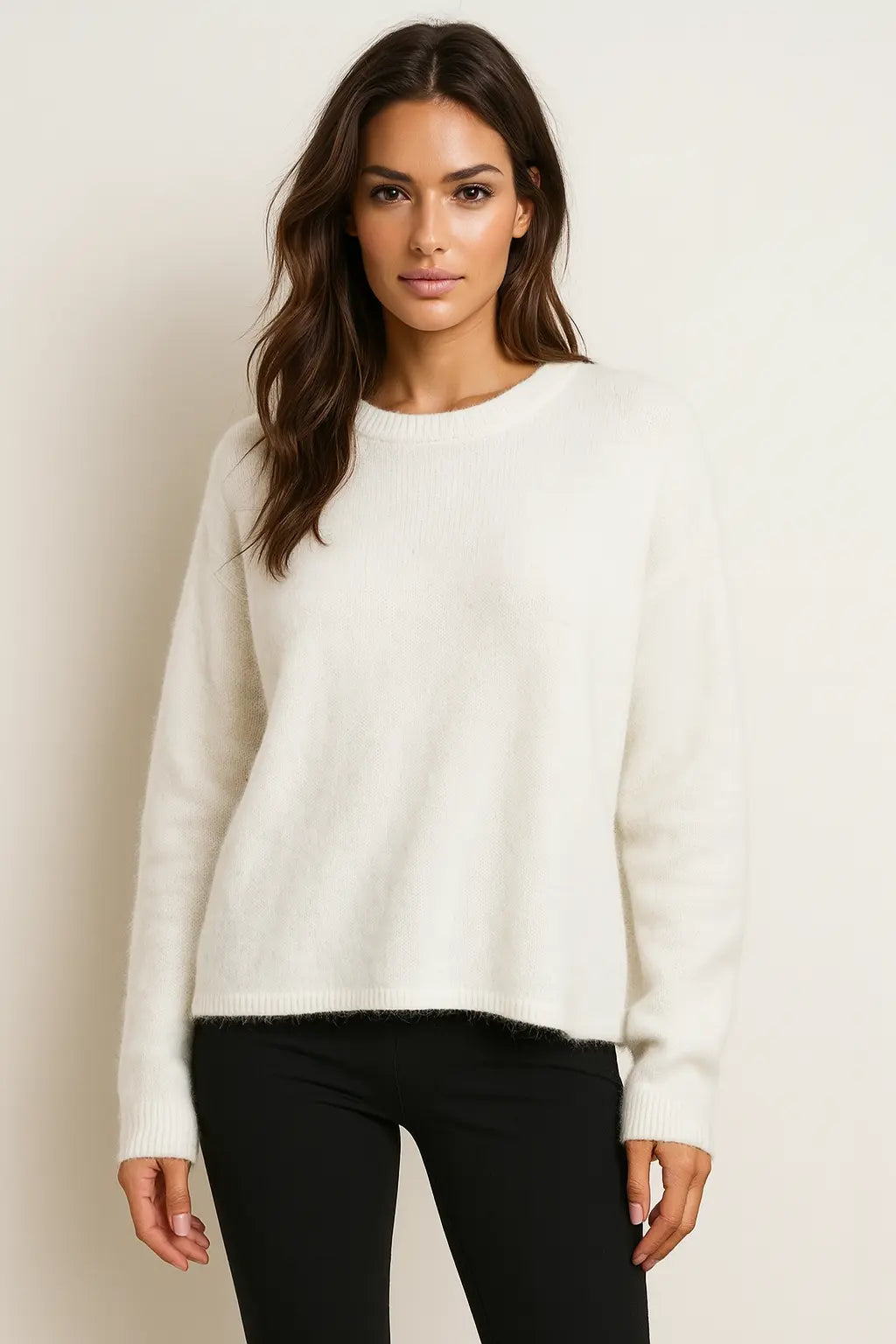 Cozy Fuzzy Knit Sweater