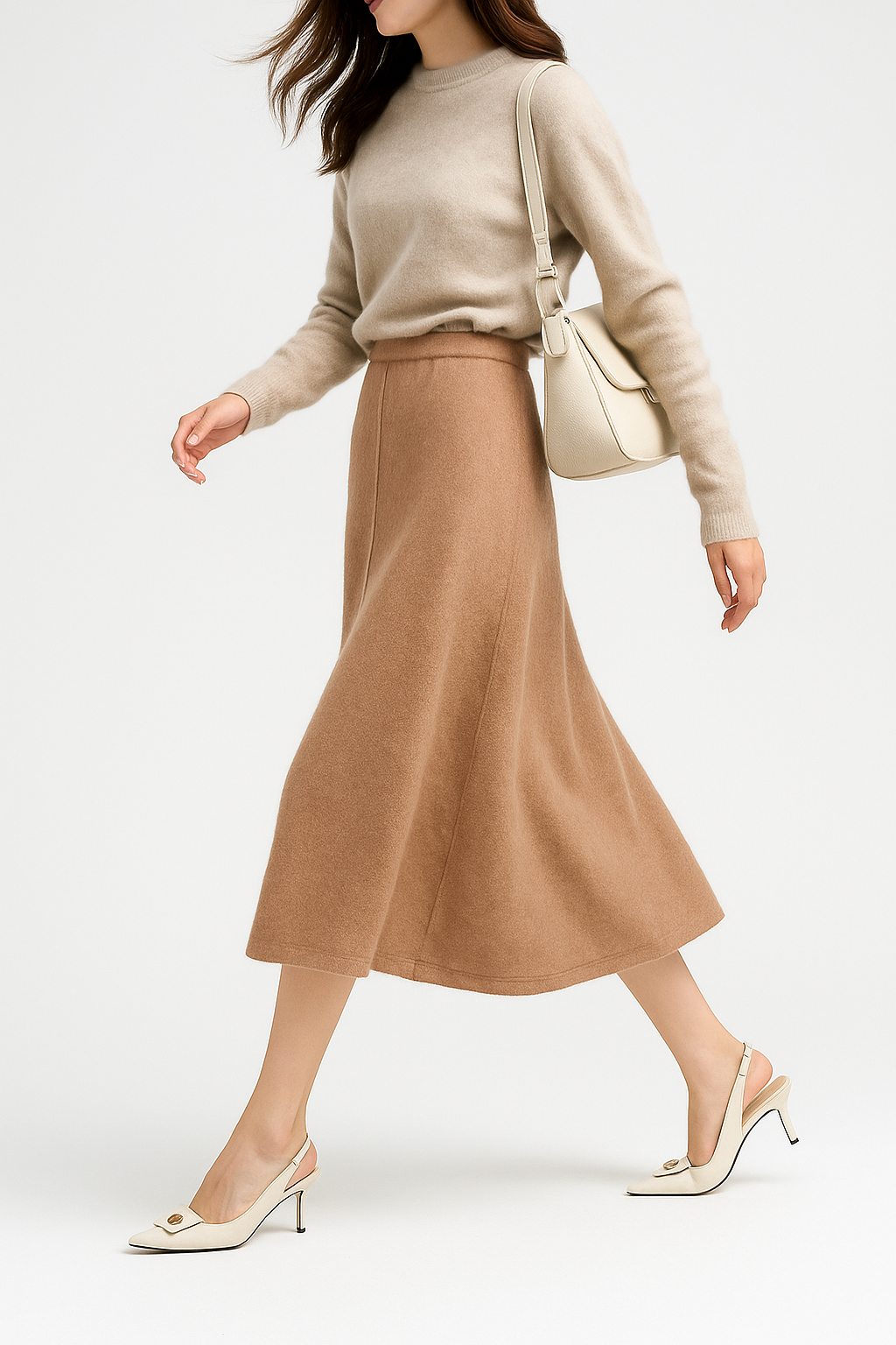 Nives | Women’s Knit Maxi Skirt